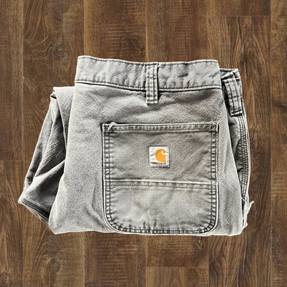 Grey Double Knee Carhartts